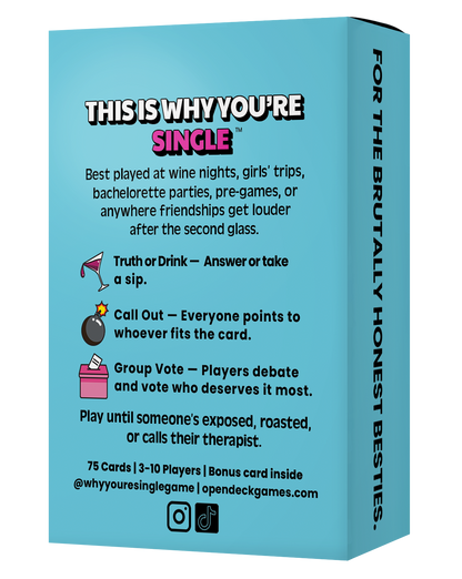 This Is Why You’re Single